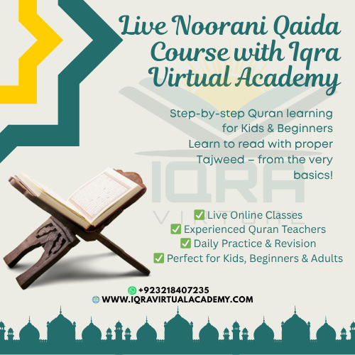 Noorani Qaida Basic Arabic Latters Course