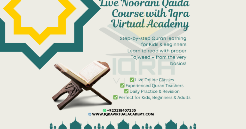 Noorani Qaida Basic Arabic Latters Course